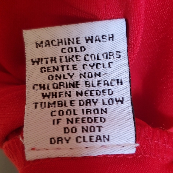 Carmen Marc Valvo Dress Tank Red and Black NWT - Picture 8 of 9